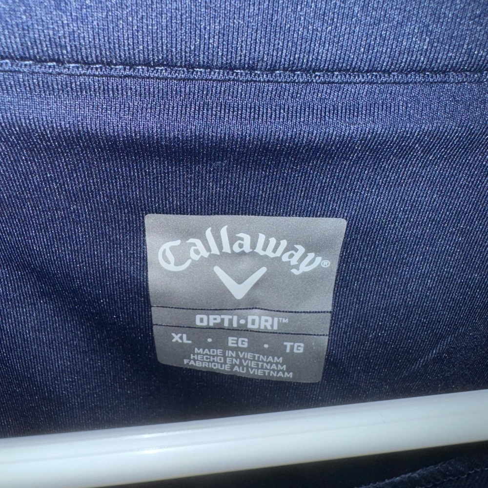 Men’s Callaway Sun Protection 1/4 zip pullover - Picture 3 of 5